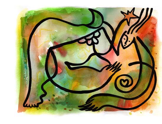 22-mujer luna y estrella