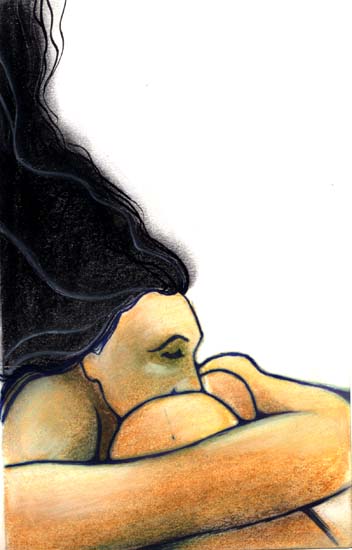 86-mujer con pelo negro